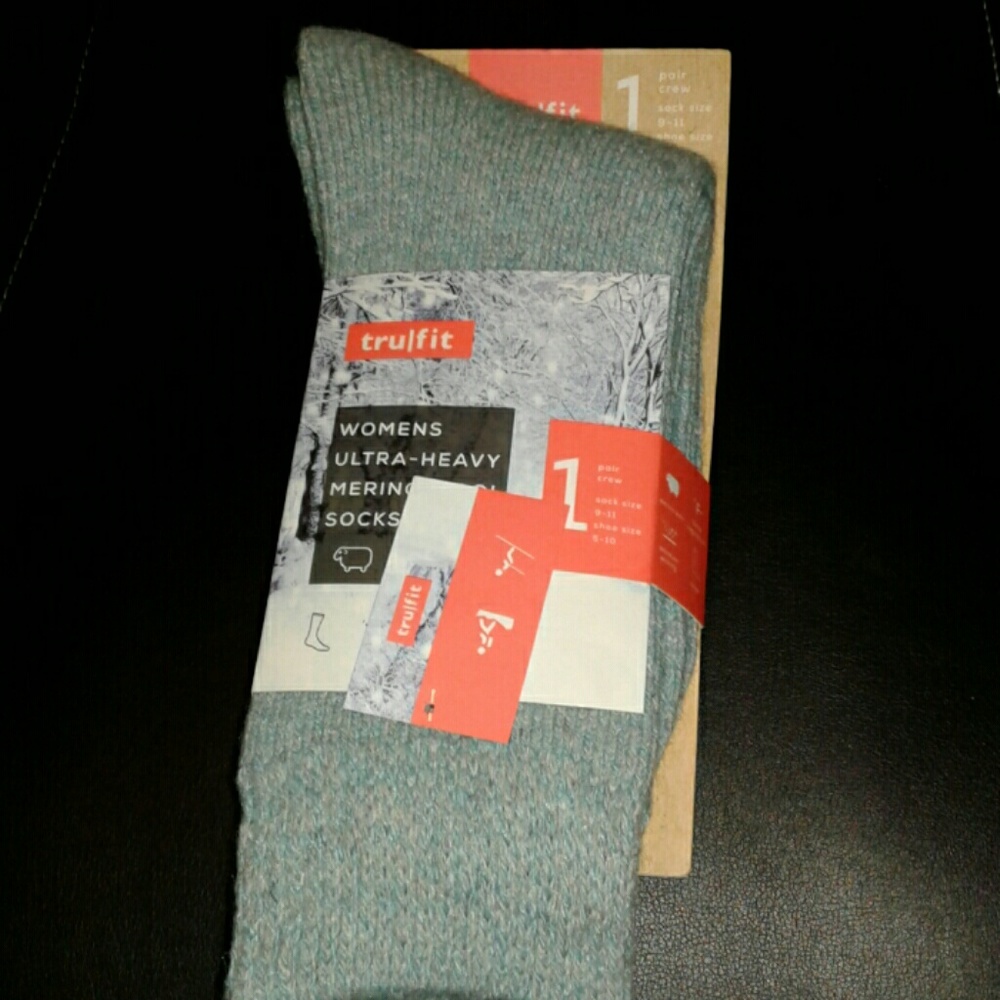 tru fit merino wool socks